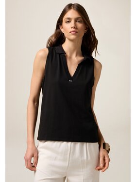 Oltre Oltre T-Shirt G372J104202N033 Czarny Regular Fit