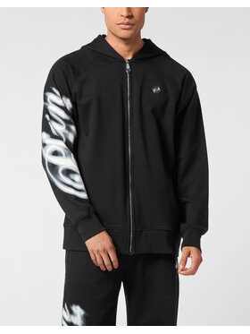 PHILIPP PLEIN PHILIPP PLEIN Mikina 25925 Černá Athletic Fit