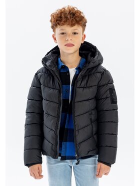 MINOTI MINOTI Kurtka zimowa 19coat50 Czarny Regular Fit