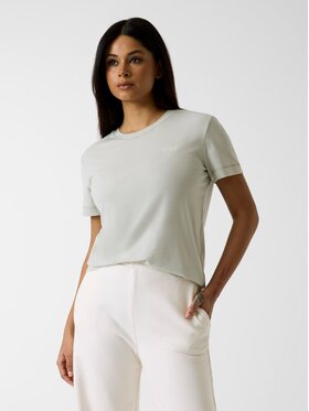 Guess Guess T-Shirt 181397 Zielony Classic Fit