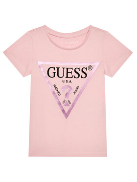 Guess Guess T-Shirt K73I56 K8HM0 Ροζ Regular Fit