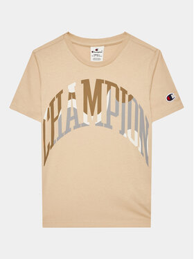 Champion Champion Тишърт 306362 Бежов Regular Fit