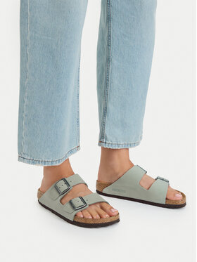 Birkenstock Birkenstock Natikači Arizona 1032820 Svetlo zelena