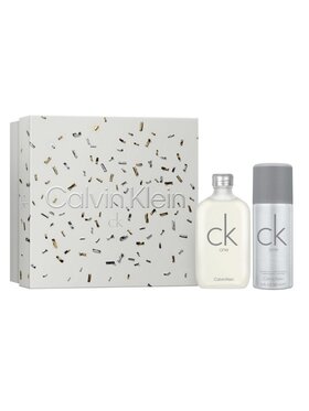 Calvin Klein Calvin Klein CK One zestaw woda toaletowa spray 100ml + dezodorant spray 150ml Zestaw zapachowy