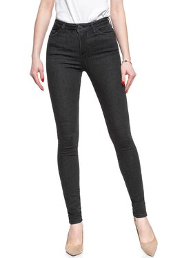 Mustang Mustang Jeansy ZOE SUPER SKINNY Czarny Skinny Fit