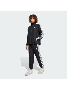 adidas adidas Jogginganzug 3-Stripes JI8849 Schwarz Regular Fit