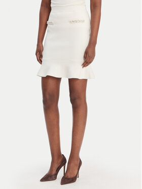 Guess Guess Minigonna W6RD75 Z4422 Écru Regular Fit