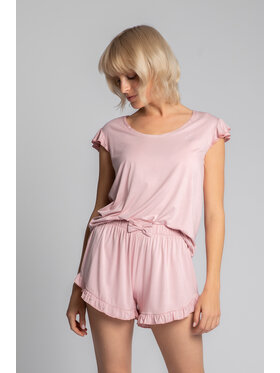LaLupa LaLupa Bluzka LA023 Różowy Comfortable Fit