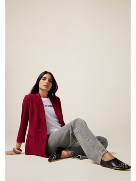 Oltre Oltre Jeans P414R008940N013 Grigio Baggy Fit