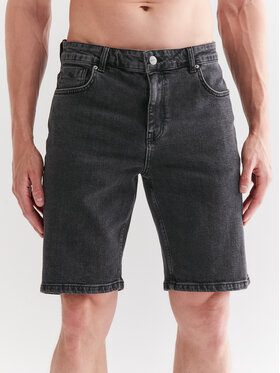 Americanos Americanos Jeans kratke hlače Warren Črna Regular Fit