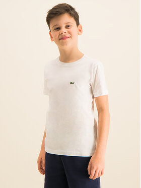 Lacoste Lacoste T-shirt TJ1442 Blanc Regular Fit