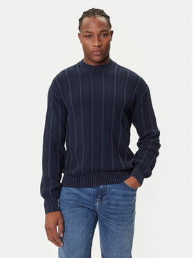 BOSS BOSS Maglione Kaktus 50543690 Blu scuro Relaxed Fit