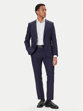 HUGO HUGO Kostiumas Henry/Getlin232X 50547345 Tamsiai mėlyna Slim Fit