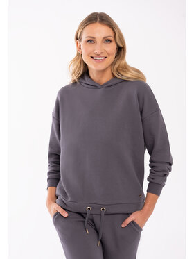 Volcano Volcano Bluza B-MORE Szary Regular Fit