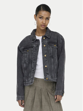 ONLY ONLY Τζιν μπουφάν Harper 15363548 Μαύρο Regular Fit