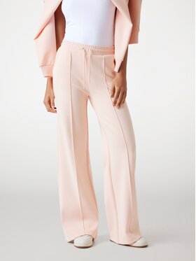 Guess Guess Spodnie materiałowe 176581 Różowy Slim Fit
