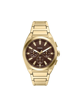 Fossil Fossil Laikrodis Everett FS6184 Auksinė