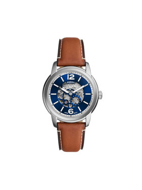 Fossil Fossil Годинник Heritage Automatic Skeleton ME3263 Коричневий