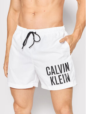 Calvin Klein Swimwear Calvin Klein Swimwear Kupaće gaće i hlače Medium KM0KM00701 Bijela Regular Fit