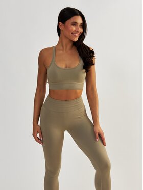 BeShaped BeShaped Biustonosz sportowy Gym Queen Beżowy