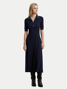 LAUREN RALPH LAUREN LAUREN RALPH LAUREN Každodenné šaty 200957638001 Tmavomodrá Slim Fit