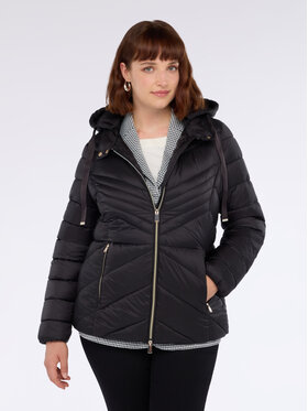 Fiorella Rubino Fiorella Rubino Kurtka puchowa F431T001332N033 Czarny Regular Fit