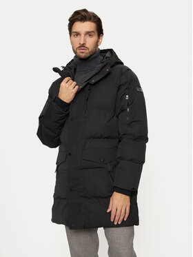 s.Oliver s.Oliver Pūkinė striukė 2150398 Juoda Regular Fit