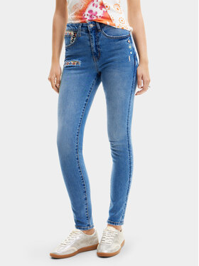 Desigual Desigual Jeans Maryland 24SWDD31 Blau Slim Fit