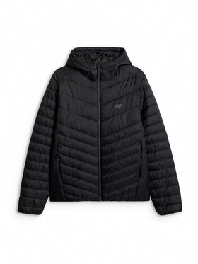 4F 4F Kurtka puchowa EVERYDAY ACTIVE Czarny Regular Fit
