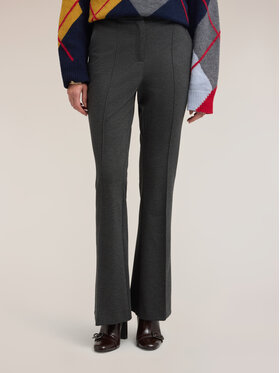 Motivi Motivi Pantaloni di tessuto P045Q005062N023 Grigio Flare Fit