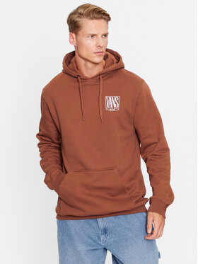 Vans Vans Mikina Custom Tall Po VN0008HY Hnedá Regular Fit