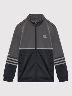 adidas adidas Світшот Sprt Collection Track HE2081 Сірий Regular Fit
