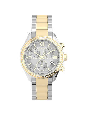 Timex Timex Zegarek TW2V57700 Srebrny