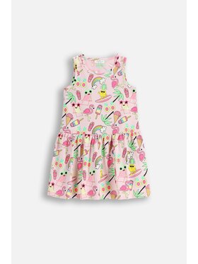 Coccodrillo Coccodrillo Sukienka WC5129301VGD-022 Kolorowy Regular Fit