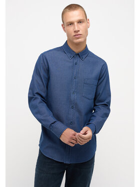 Mustang Mustang Camicia CLEMENS DOBBY CLR Blu Regular Fit