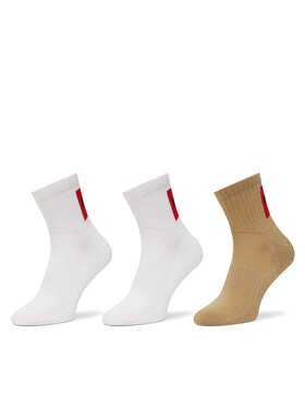 HUGO HUGO 3er-Set niedrige Herrensocken 50541597 Beige