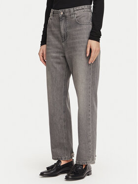 Marella Marella Džínsy Tomboy 2623186054 Sivá Straight Fit