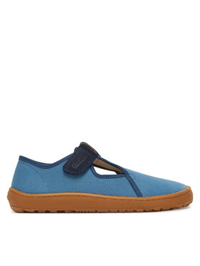 Froddo Froddo Papuče Barefoot Canvas T-Bar G1700439-1 D Modrá