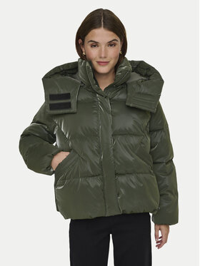 ONLY ONLY Zimné bundy Bergen 15351969 Zelená Oversize