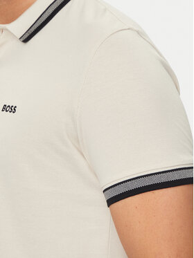 Boss Polo Paddy 50469055 Écru Regular Fit