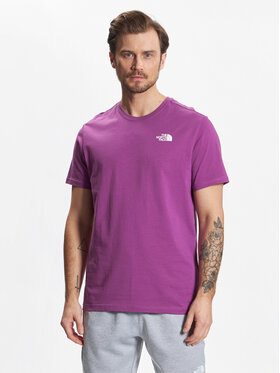 The North Face The North Face T-Shirt Redbox NF0A2TX2 Μωβ Regular Fit
