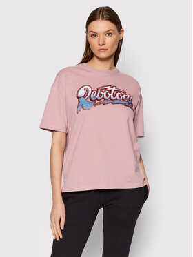 Superdry Superdry T-shirt Boho Graphic W1010729A Ružičasta Boxy Fit