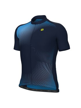 Alé Cycling Alé Cycling Koszulka rowerowa Solid Optical Granatowy Fitted Fit