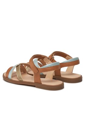 Geox Sandale J Sandal Karly Girl J5235D 054AJ C5BF3 D Bež