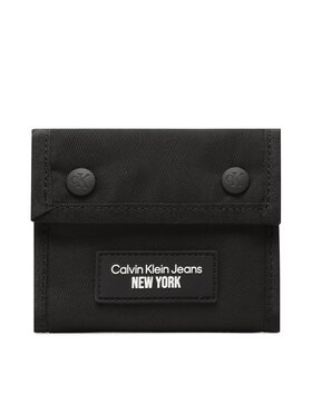 Calvin Klein Jeans Calvin Klein Jeans Duży Portfel Męski Sport essentials Velcro Wallet Ny K50K510505 Czarny