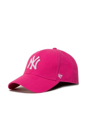 47 Brand 47 Brand Бейсболка Mlb New York Yankees '47 Mvp Snapback B-MVPSP17WBP-MA Рожевий
