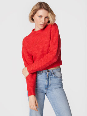Marella Marella Megztinis Pulce 33662526 Raudona Regular Fit