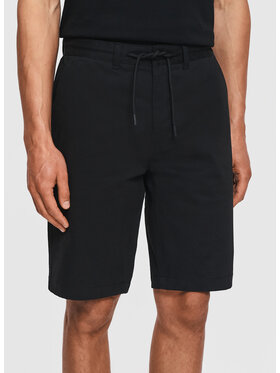 Pako Lorente Pako Lorente Szorty materiałowe P26SF-WS-002 Czarny Regular Fit