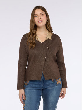 Fiorella Rubino Fiorella Rubino Maglione M061L008324N0V2 Marrone Regular Fit