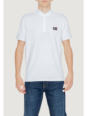 Napapijri Napapijri Polo EBEA 2 Bianco Casual Fit